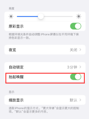 临沂苹果授权维修站分享iPhone轻点无法唤醒怎么办