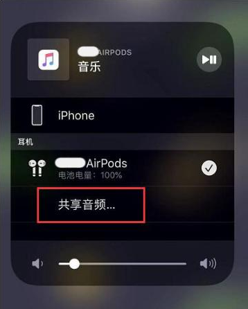 临沂苹果14音频维修点分享iPhone14音频共享设置方法 