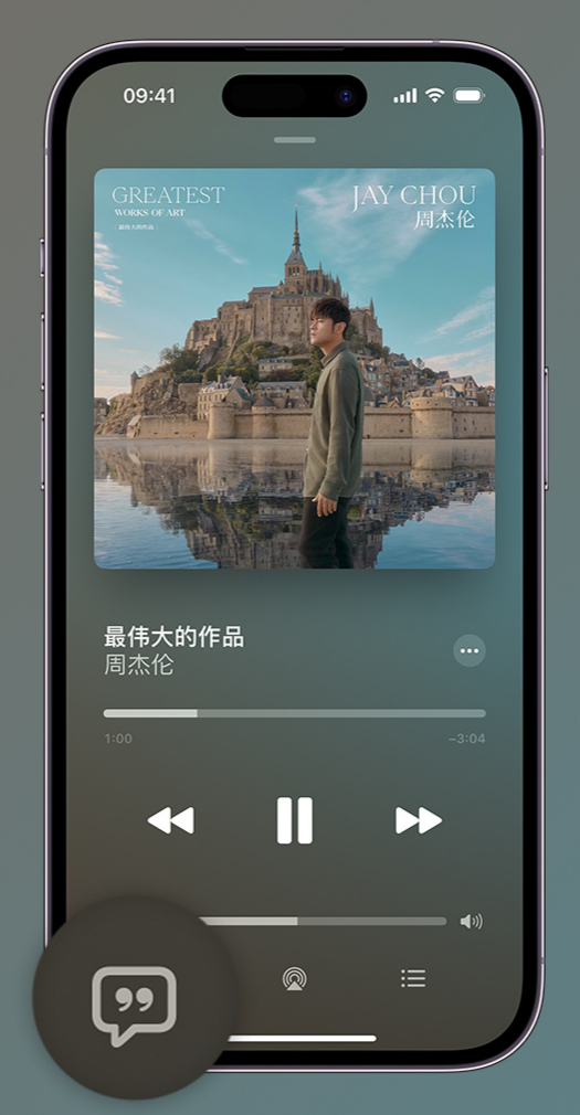 临沂iphone维修分享如何在iPhone上使用Apple Music全新唱歌功能 