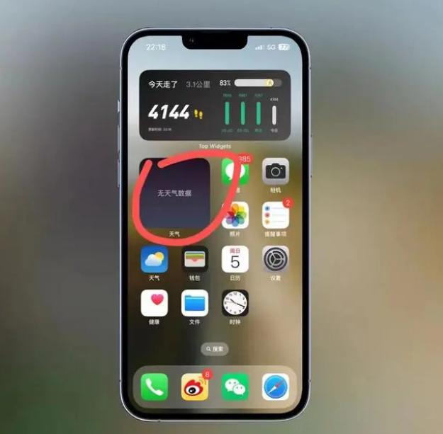 临沂苹果手机维修分享:iOS16主屏幕天气小组件无法正常工作怎么办？ 