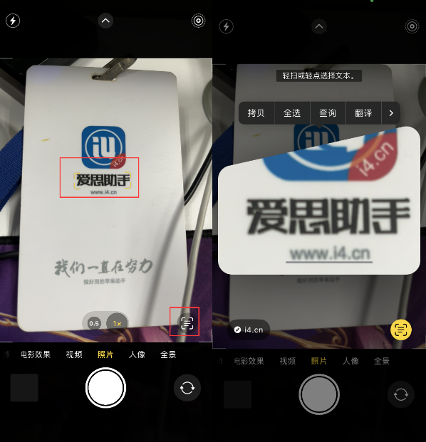 临沂苹果手机维修分享升级iOS 16后如何通过相机翻译文本 
