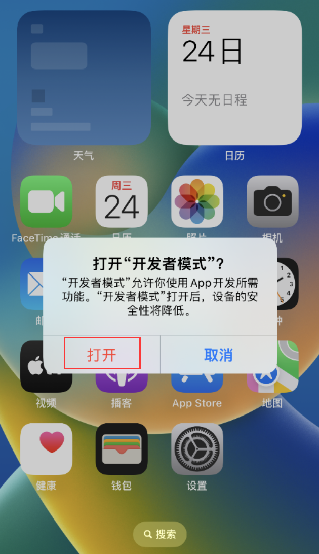 临沂苹果手机维修分享如何打开开发者模式 