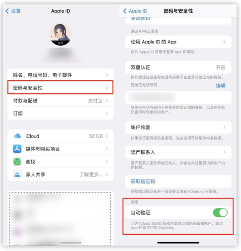 临沂苹果手机维修分享iOS 16 自动验证功能开启方法 
