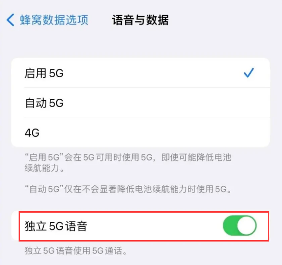 临沂苹果14维修分享iPhone 14 Pro如何开启VoNR 