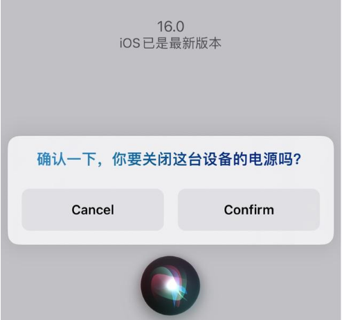 临沂苹果手机维修分享iOS 16 Beta5为什么要取消Siri语音关机功能 